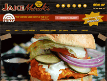 Tablet Screenshot of jakemelnicks.com